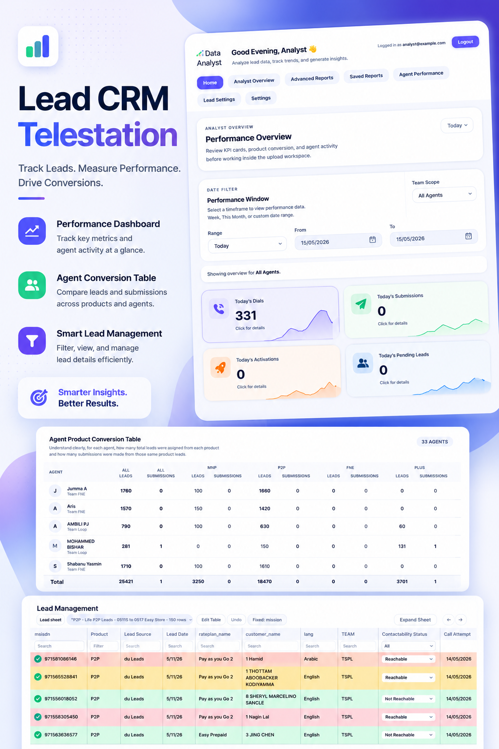 LeadSync CRM ·